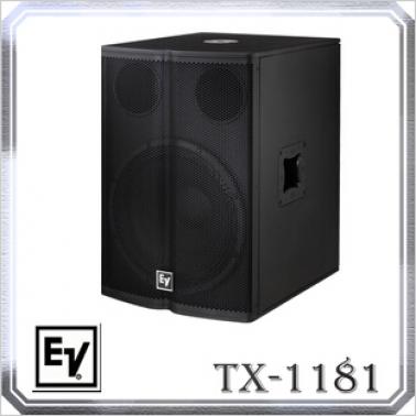 EV 艺威 TX1181 专业音箱 单18寸低音炮