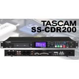 TASCAM 天琴 SS-CDR200 USB/SD/CF卡固态录音、CD播放刻录一体机