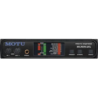 MOTU Micro Express MIDI 4进6出MIDI接口