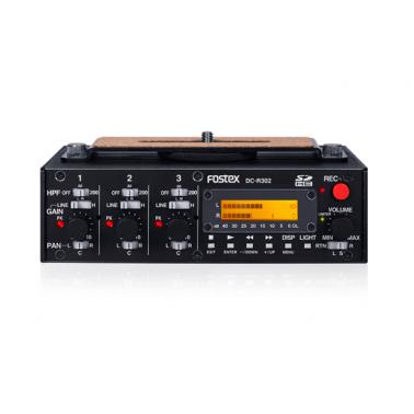 Fostex 福斯特 DC-R302 3路SD卡数字相机调音台 DSLR 调音台/录音机
