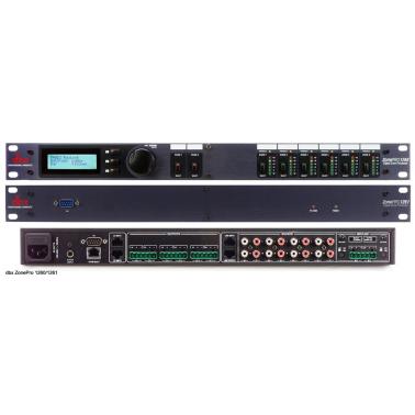 DBX ZonePro 1260 12x6 数字音频矩阵 12输入6输出 数字区域控制器