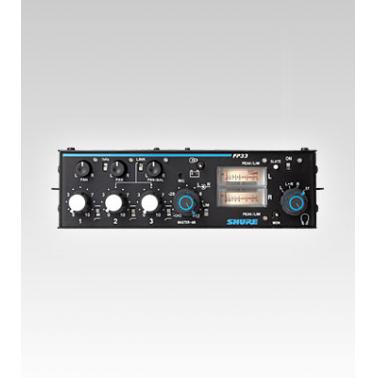 舒尔 FP33 SHURE立体声ENG混音器 自动混音器 混音器 智能混音器 混音台 智能混音台