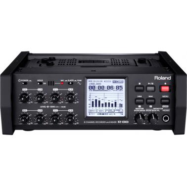Roland/罗兰 R-88 逻兰R88 8通道便携式录音机 同期调音台 R-88 8-Channel 现场录音机 R-88 8通道录音机及调音台