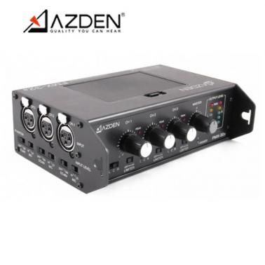 AZDEN 阿兹丹 FMX-32A 3通道便携式调音台 影视调音摄像机功放