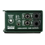 Radial Pro ISO 立体声非专业设备DI直插盒批发零售 隔离变压器 消除接地回路的噪声DI直插盒 吉他DI盒 Radial DI直插盒