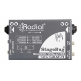Radial SB-6 线路电平信号隔离变压器DI直插盒批发零售 隔离变压器 消除接地回路的噪声DI直插盒 吉他DI盒 Radial DI直插盒