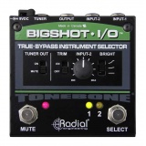 Radial BigShot i/o 乐器信号无损耗旁路脚踏开关切换选择器DI直插盒批发零售 隔离变压器 消除接地回路的噪声DI直插盒 吉他DI盒 Radial DI直插盒