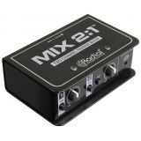 Radial MIX 2:1? 双声道音频合成混音器批发零售 隔离变压器 消除接地回路的噪声DI直插盒 吉他DI盒 Radial DI直插盒
