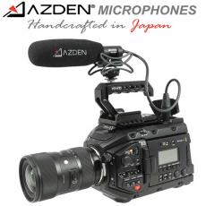 Azden SGM-250CX 阿兹丹小型电影机麦克风 驻极体传声器 超心型电容话筒 驻极体电容器话筒
