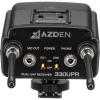 Azden 330LT=330UPR*1+35BT*2 阿兹丹采访双通道领夹无线话筒 小型DV摄像机用一拖二无线领夹话筒麦克风