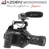 Azden SGM-250CX 阿兹丹小型电影机麦克风 驻极体传声器 超心型电容话筒 驻极体电容器话筒
