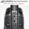 Azden SMX-10 阿兹丹立体声麦克风 单反摄像机机头麦克风 超指向性电容话筒 立体声驻极体电容话筒