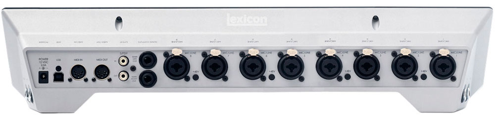 Lexicon 莱斯康 IO82 USB接口八进二出 专业电脑录音声卡 U82S  8进2出USB音频接口电脑录音声卡 录音棚专用 桌面录音室