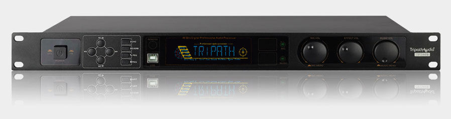 Tripath 崔帕斯 TP580M KTV效果器 前级数字效果器 防啸叫前级数码前级效果器 混响器 KTV前级效果器