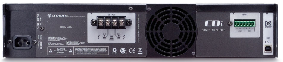 CROWN皇冠 CDI4000专业功放 功率放大器